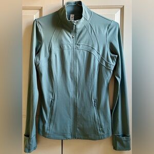 🍒LULULEMON DEFINE Jacket sz 10 CRATER BLUE Green-Blue Teal *NULU